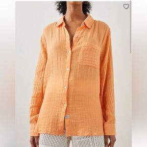 Rails Ellis Shirt in Papaya